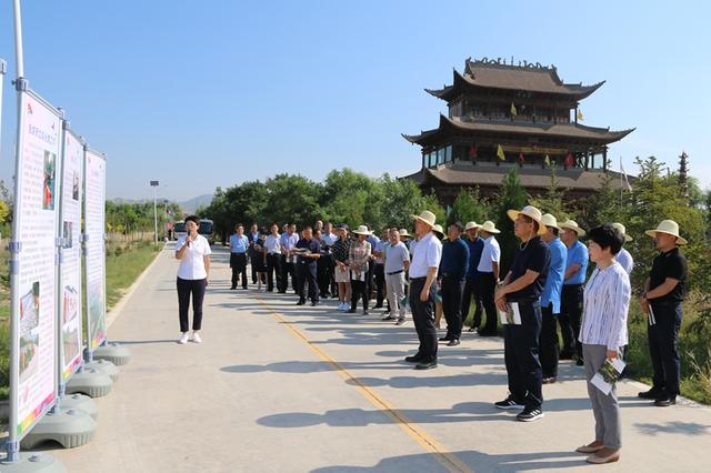 7月12日,西固區四大家領導帶隊,對達川鎮,河口鎮,新城鎮,東川鎮上半年