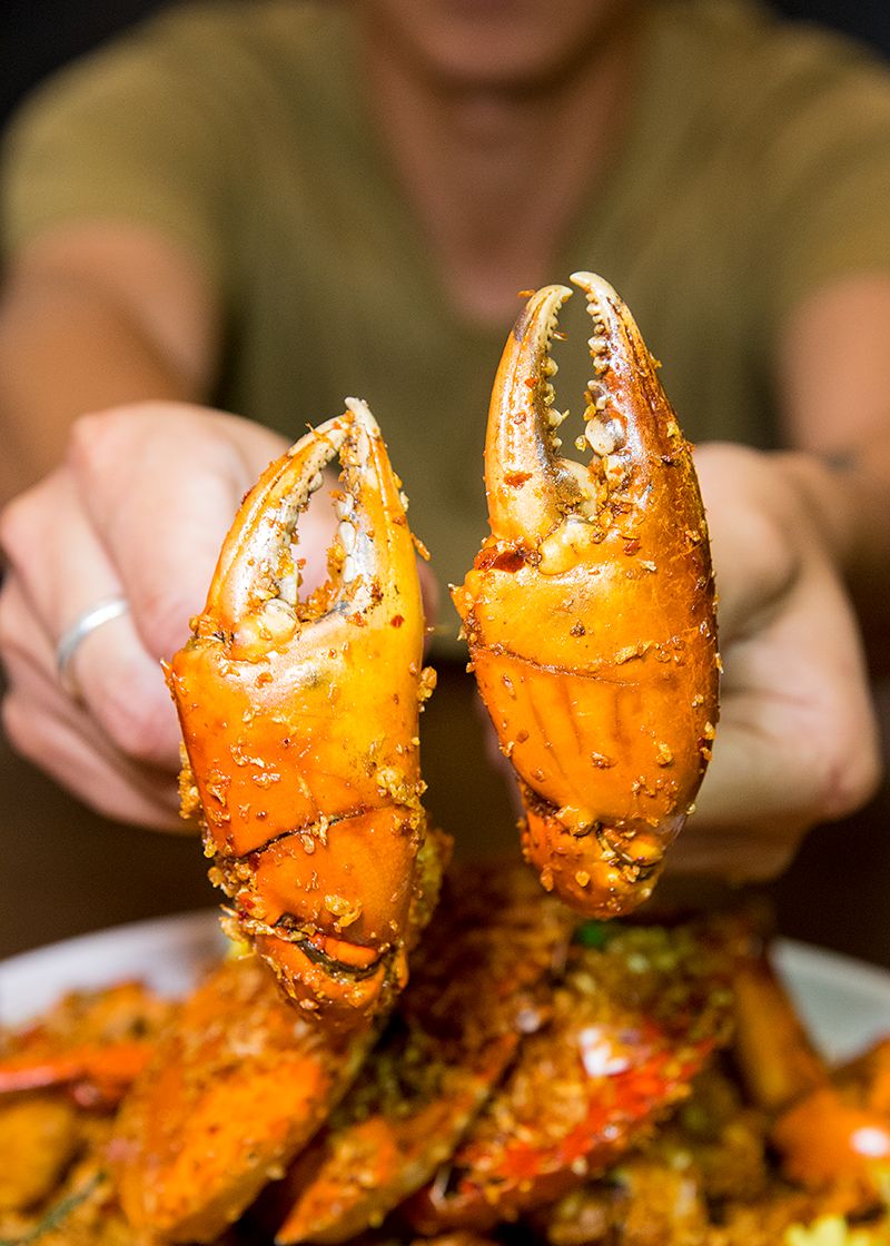 人均26元吃爽避风塘炒蟹!这家是福州唯二媲美香港喜记的专营蟹店!