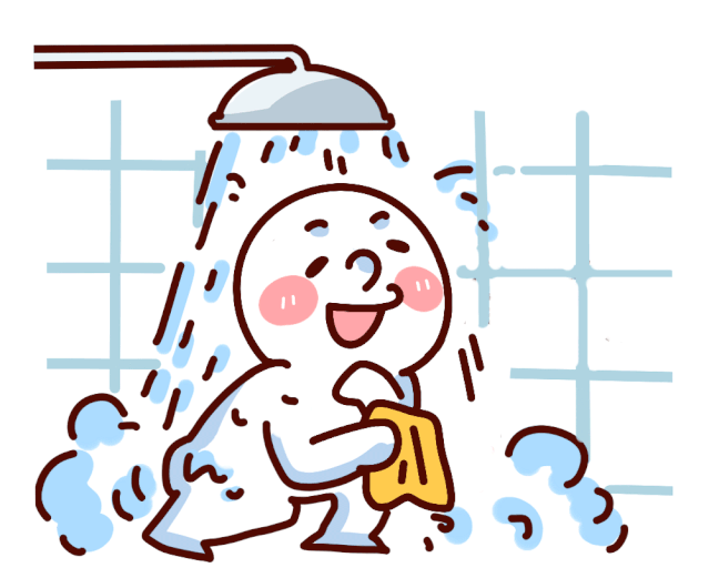 傍晚下班/放学回家后,冲凉去汗.问:炎炎夏日,何以消暑?