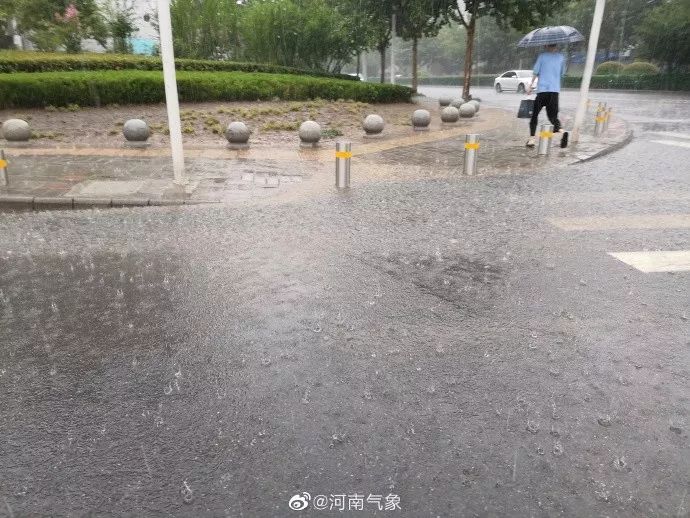 入伏失败郑州暴雨河南接下来的半个月几乎全是雨