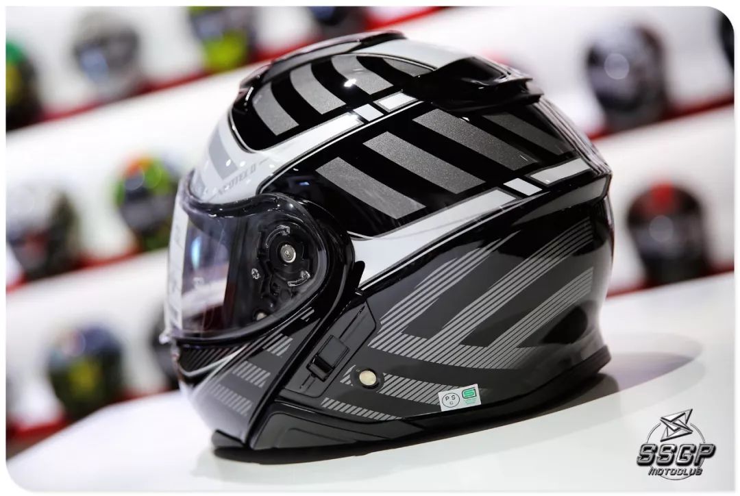 shoei新花色neotecⅡ揭面隐藏式sena通讯系统