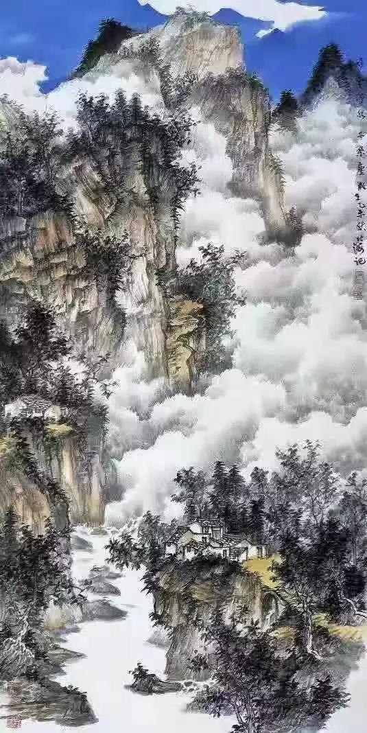 刘会来画家——气韵生动落墨间 姿美形生连画意