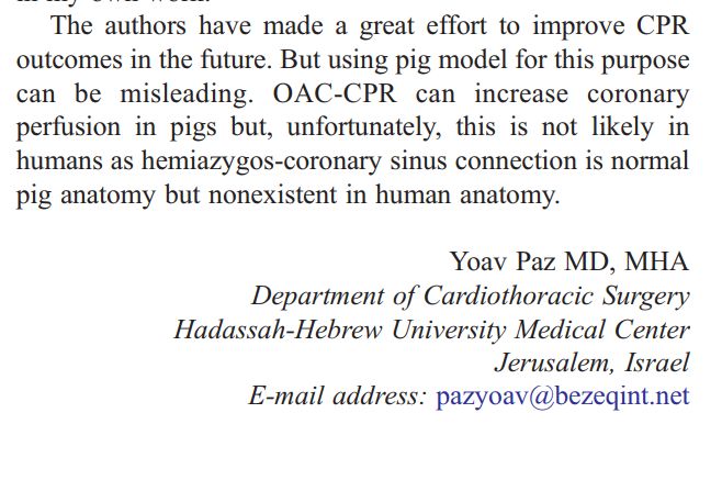 在肚子上按压腹部提压心肺复苏真的有效