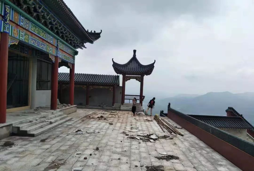 正在修建中的方山县南村宝泉寺!谁去过!