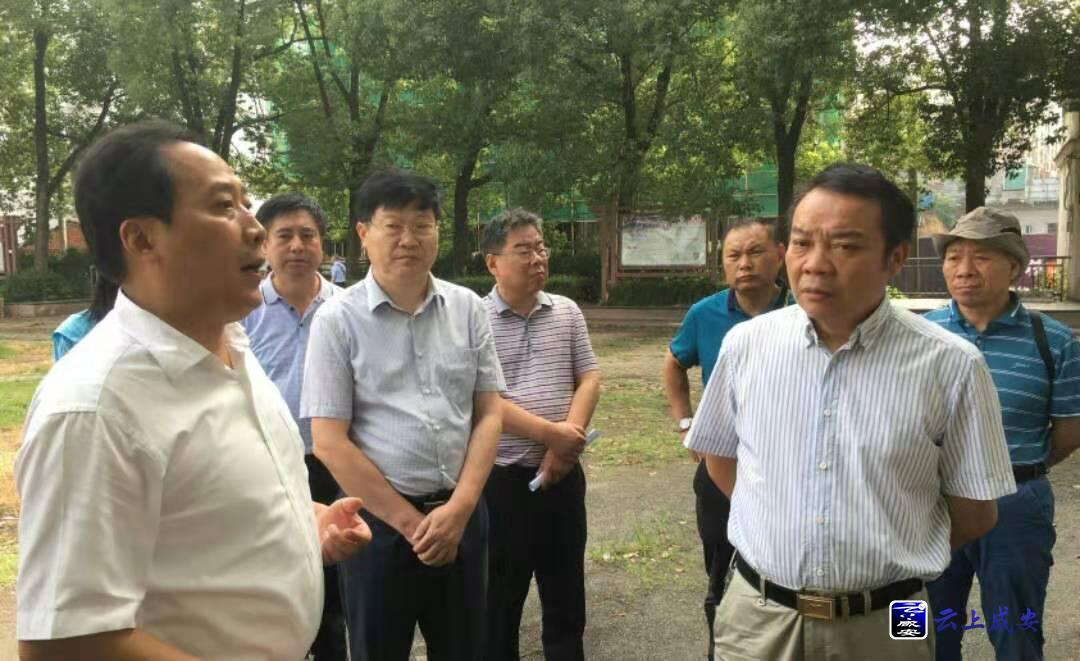 王槐生到咸安督办代表建议办理情况