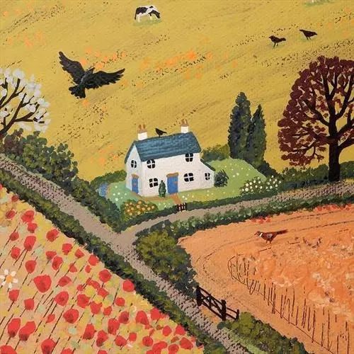 小说研读丨手绢上的花田