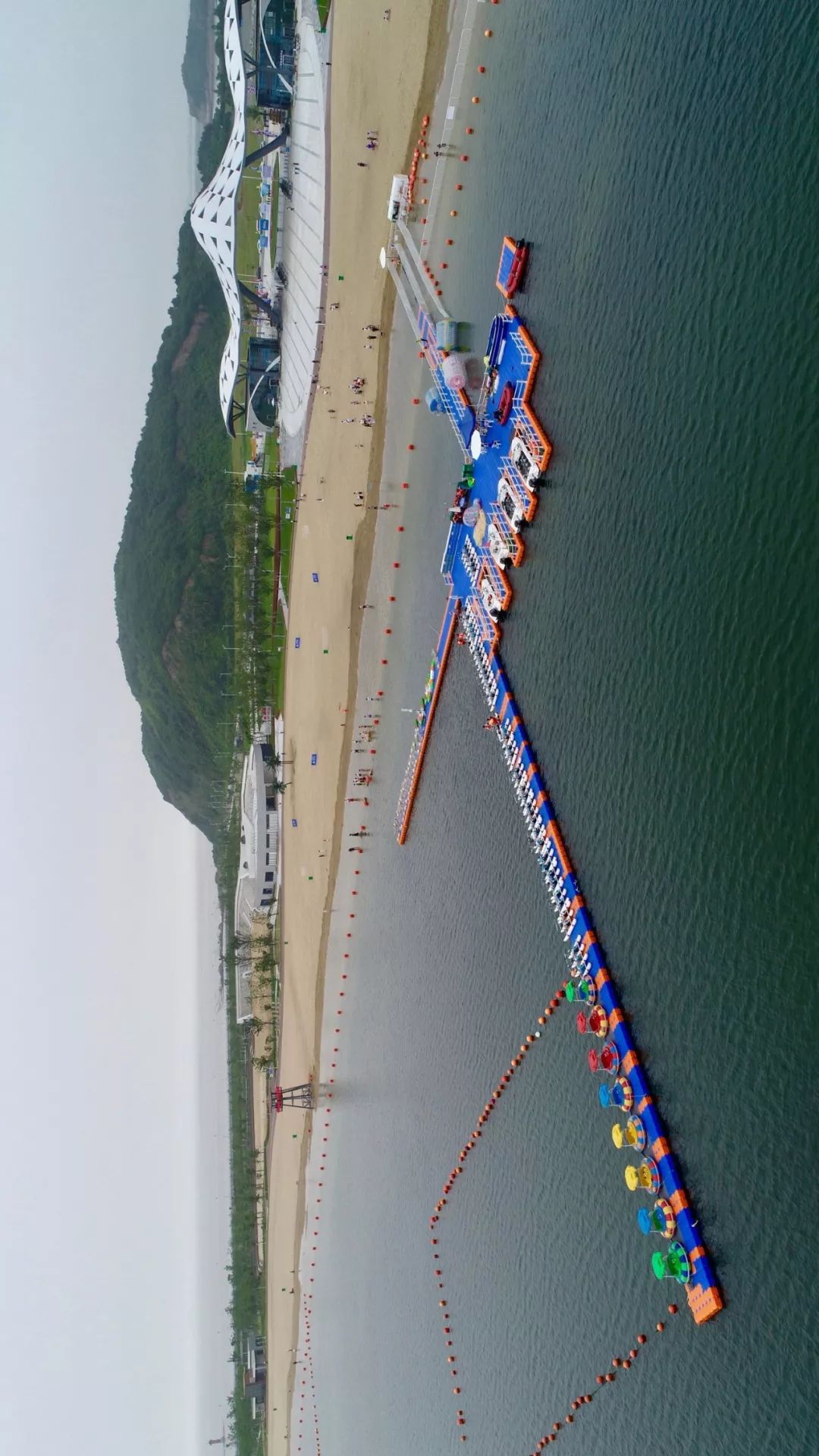 即日起北仑万人沙滩全线开放海岸线增至188公里大门接待量配套都有