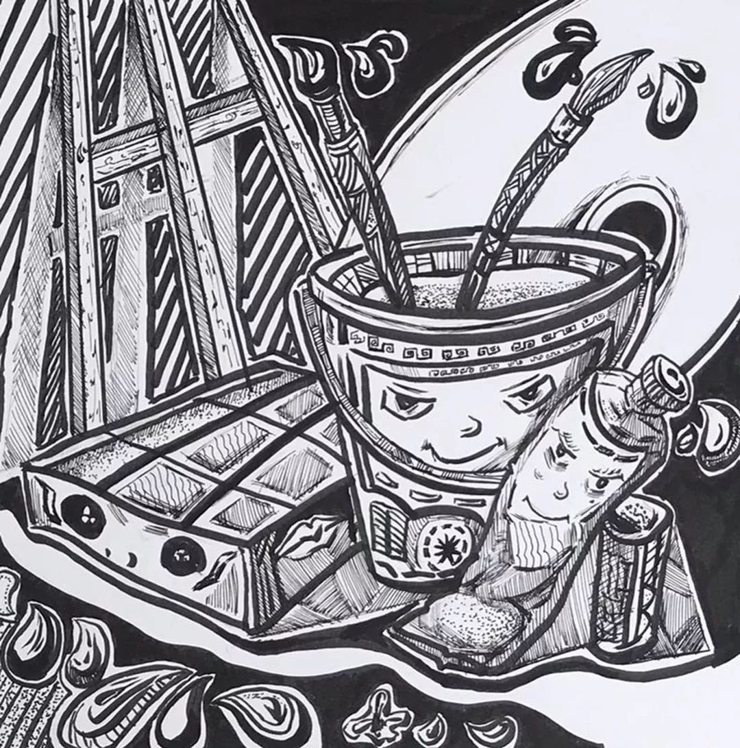 艺校播报青岛艺术学校专业期末考试掠影系列之美术绘画专业