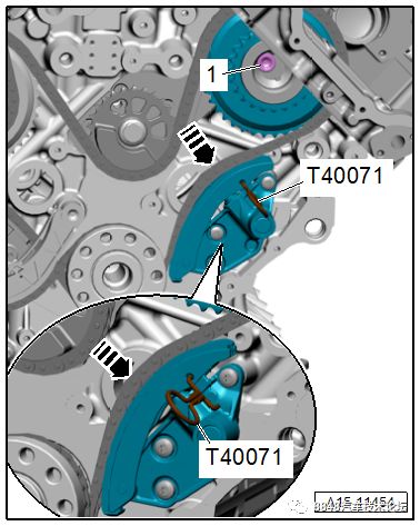 大众奥迪ea837系列发动机正时链条装配教程_搜狐汽车_搜狐网