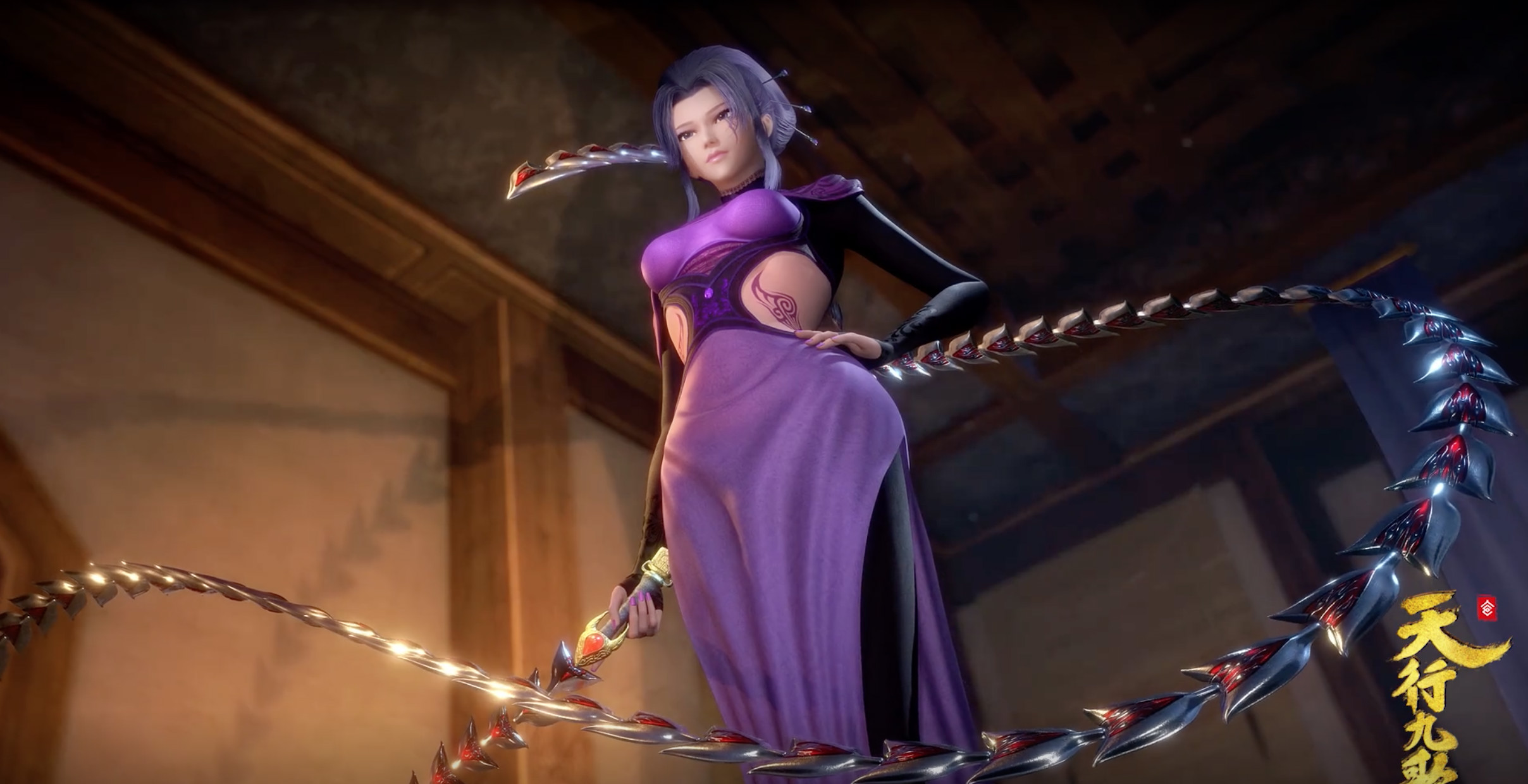 红莲公主,然而在《天行九歌》却直接被玄机修改掉,让紫女亲手送给红