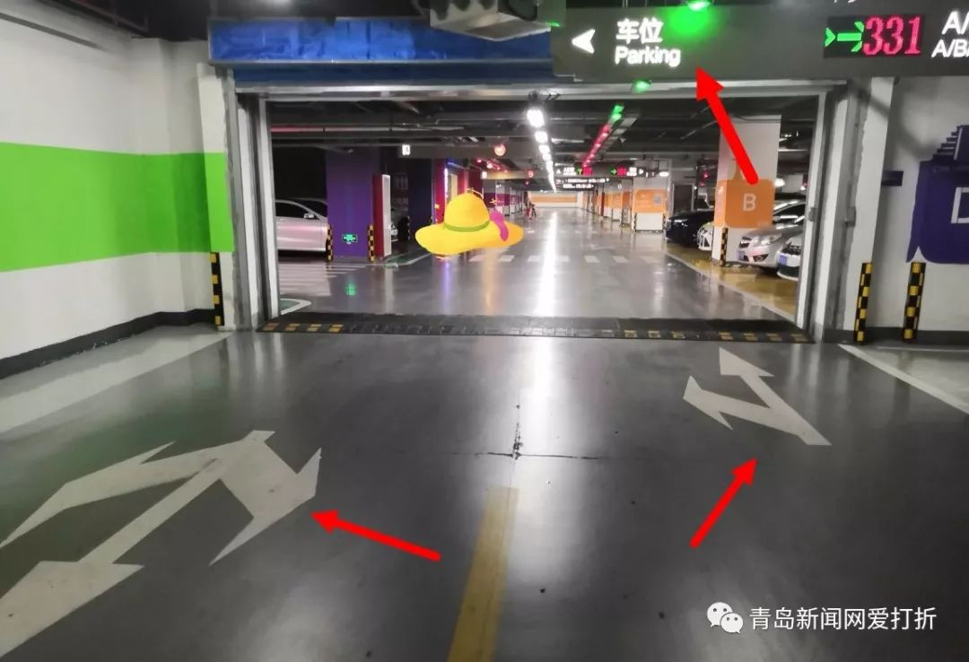 停车场实探青岛崂山商圈哪家商场最好哪家最差