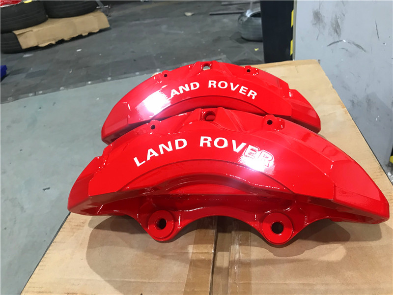 刹车卡钳喷漆改色红色系例案例分享