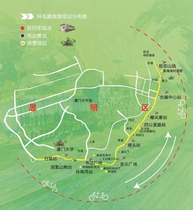 风景美炸沿着环岛路骑行顺便吃喝玩乐看这篇就够了