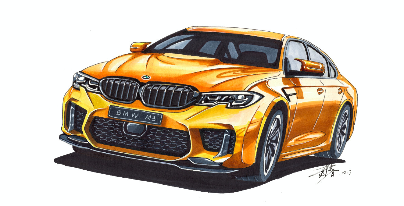 设计是否如你所愿?手绘解密全新m3真面貌