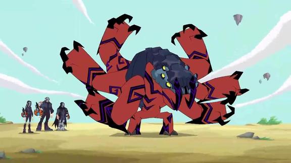 兽王争锋他们真是太帅巨石粉碎