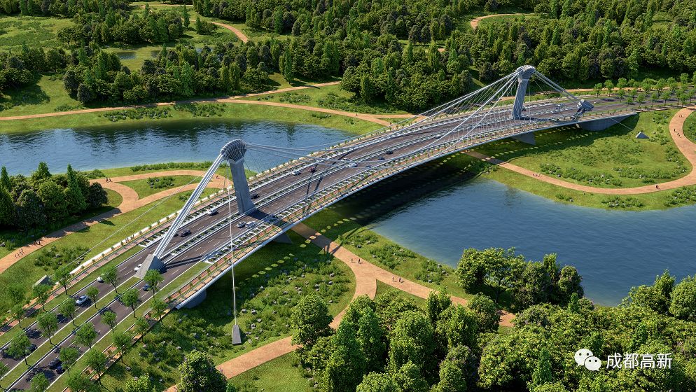 6家国际团队操刀空港新城4座大桥设计惊艳亮相