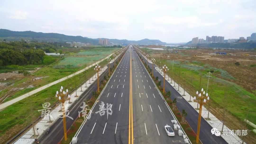 南部县绕城公路图片