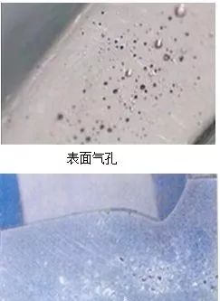 型(芯)砂中混入有机杂质(如煤屑,草根 马粪等)3.铸型和砂芯通气不良4.