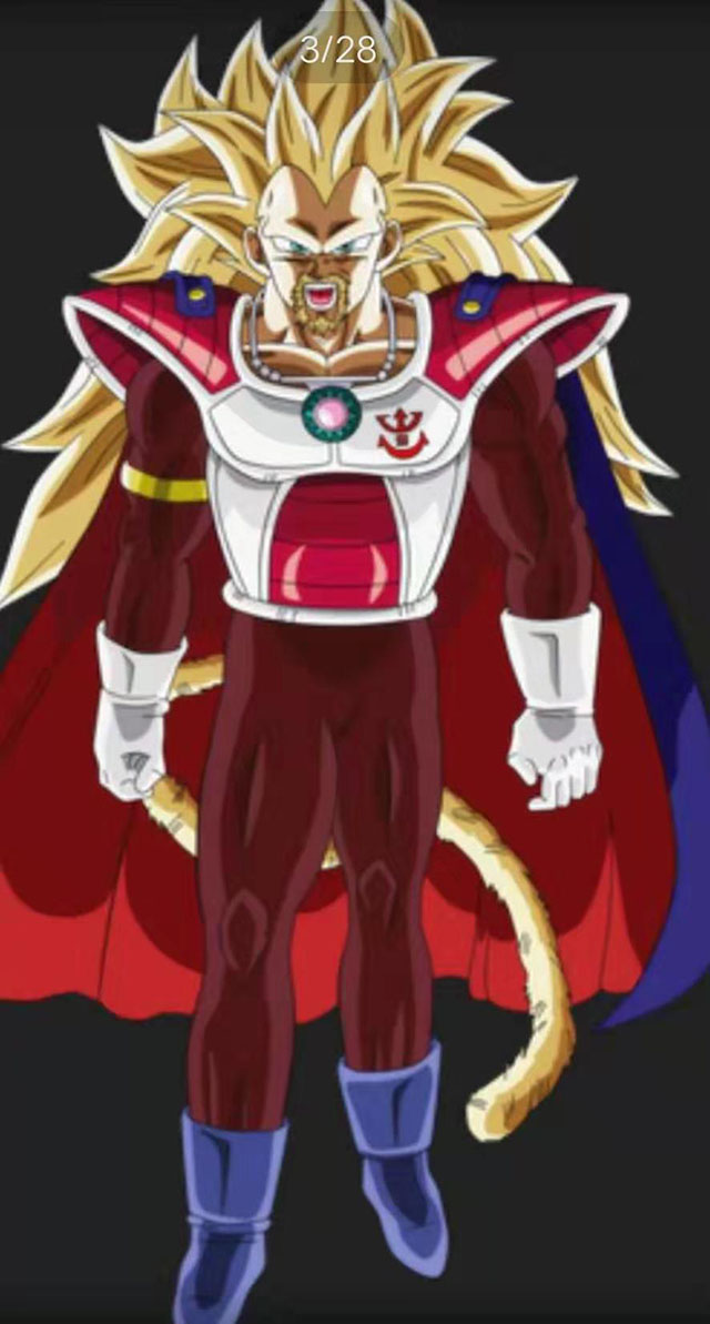 龙珠图集赛亚人大集合贝吉塔王变身超赛