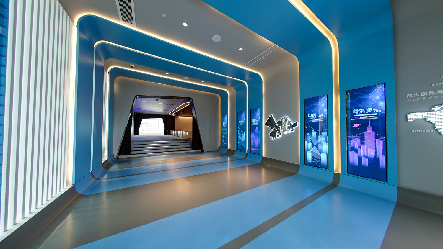 骄阳数字展厅潼湖科学城的星辰与大海