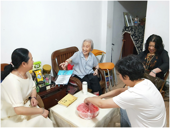 走访老党员关怀暖人心