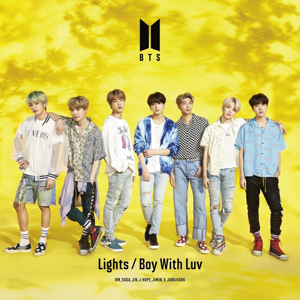 防彈少年團lights/boy with luv今日重回oricon一位!