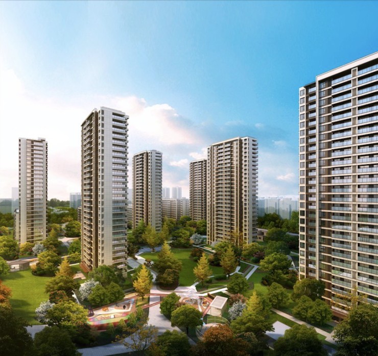 楼间距plus!朗香郡5#央景楼座新品上市!