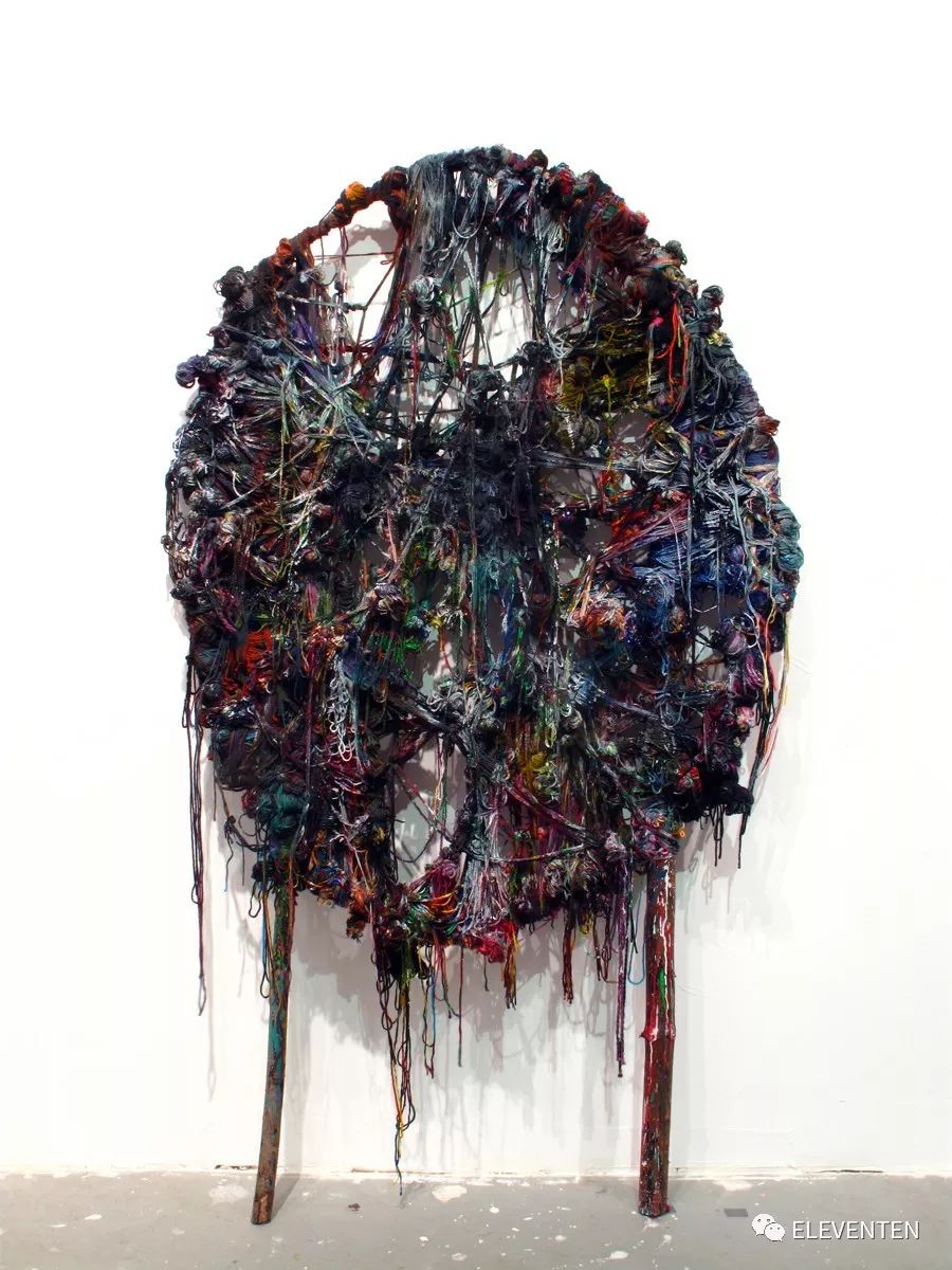 擅长面料的装置艺术家jacin giordano —"没有任何幻觉,材料意味着