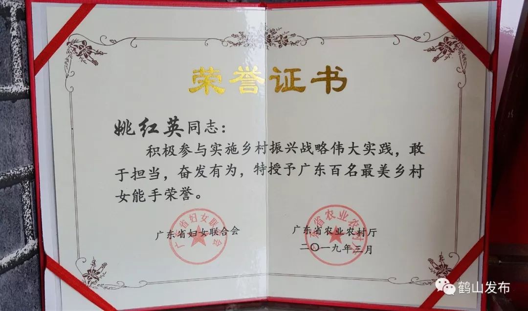 鹤山这位才女你认识吗?_姚红英