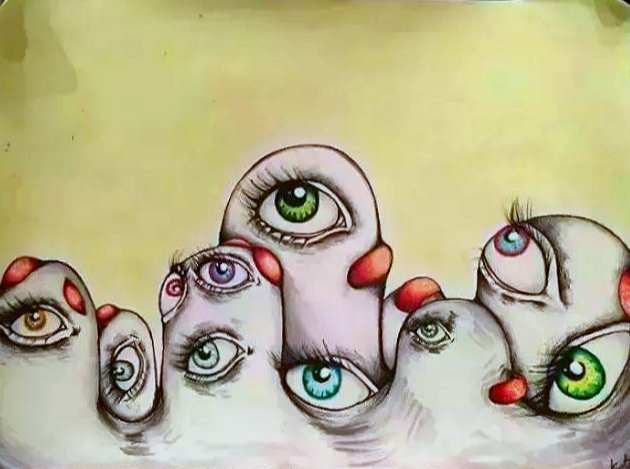 美女患精神病后,靠画画来抵抗恐惧,却画出了我们从未见过的世界