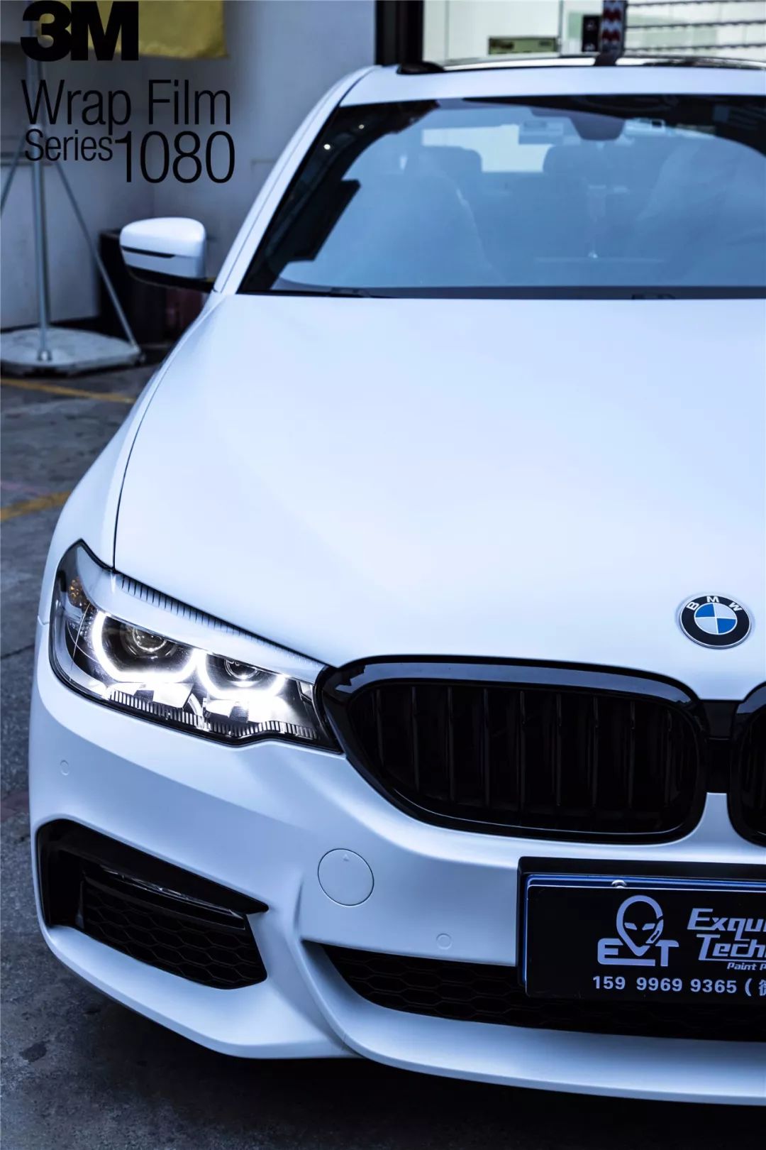 谦谦君子范宝马530li陶瓷钻石香草白