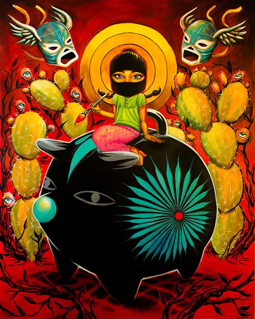 插画摇滚的色彩是怎样的从暗黑到璀璨