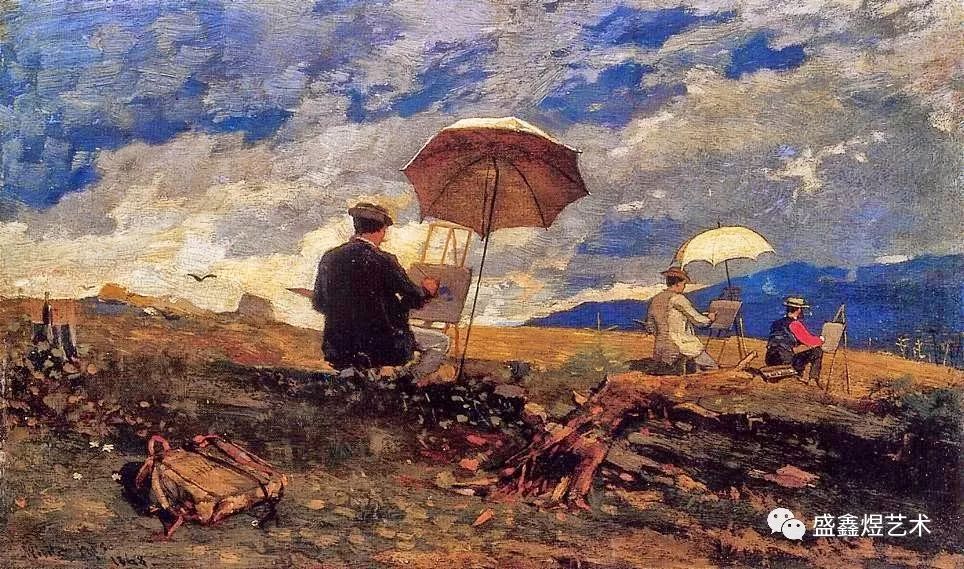 从雷诺阿莫奈到萨金特的写生作品