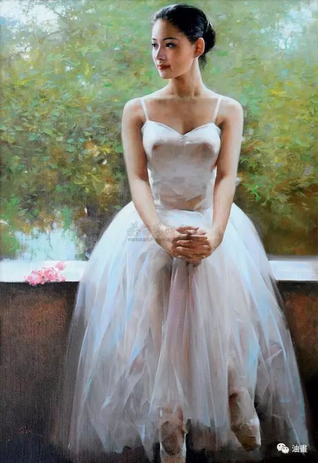 何岸笔下的中国女性,太美了!_波罗