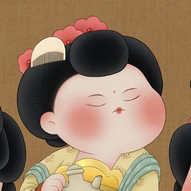 莫过于这些唐代仕女了.