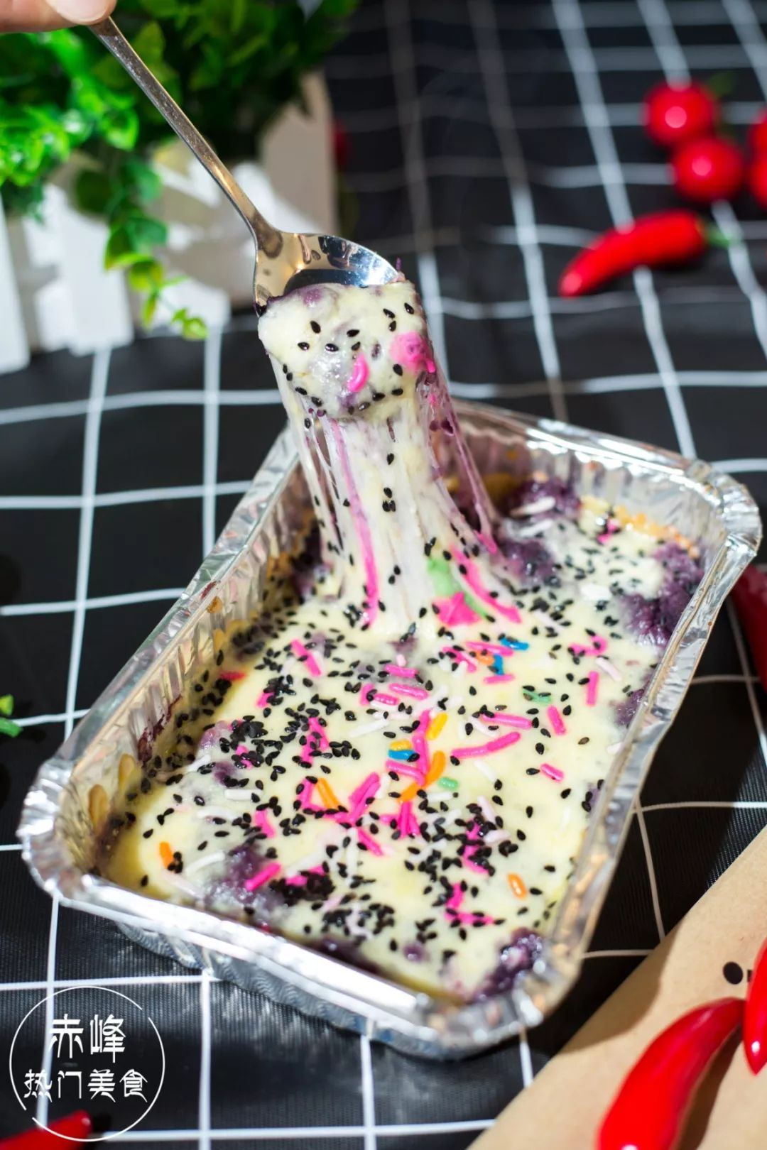 锡纸芝士紫薯-让人回味