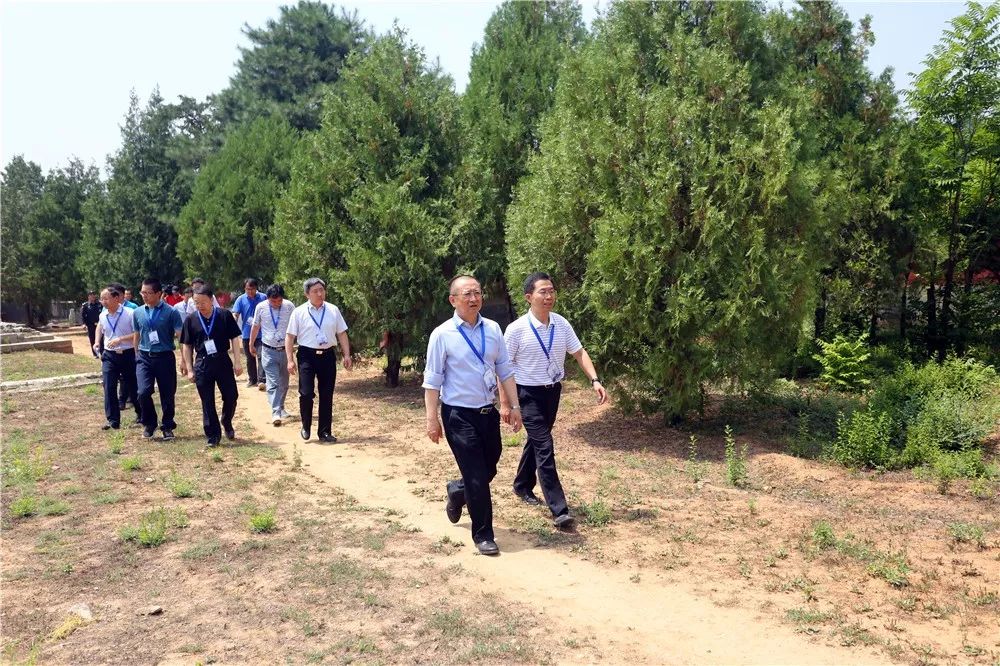 区领导刘绍坚,贺军,刘长永一同调研.图/文 颜星 穆昊星