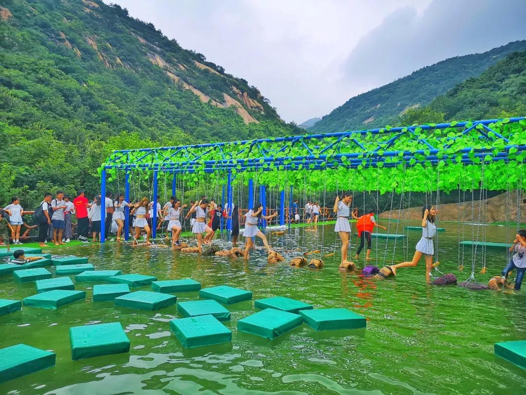 这个夏天七峰山又有新动作水上超多娱乐项目邀您免费坐