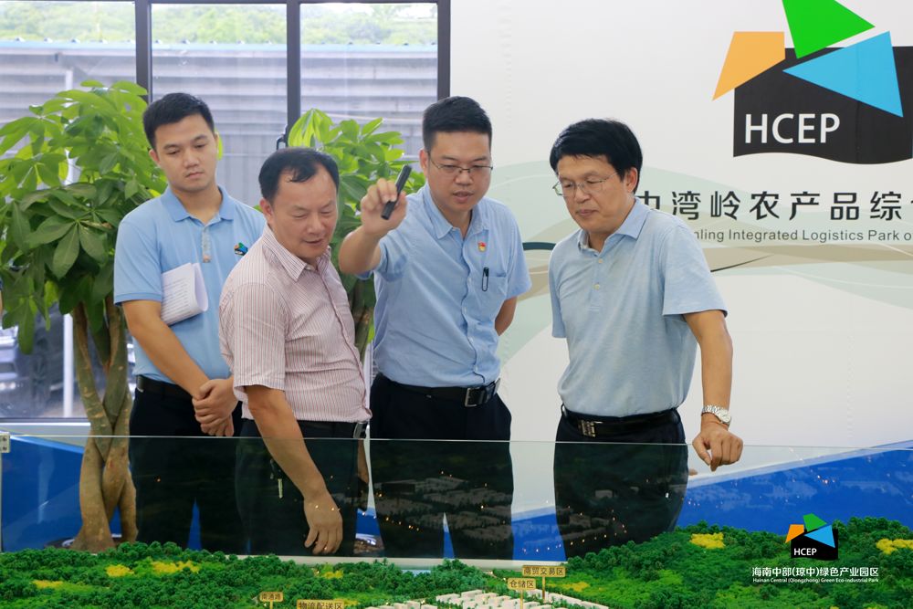 园区动态丨海南省自然资源和规划厅副厅长吴开成一行到产业园区考察