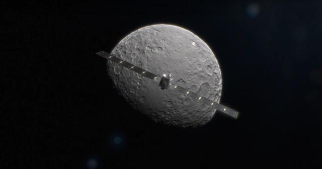 谷神星探测器探测器图片