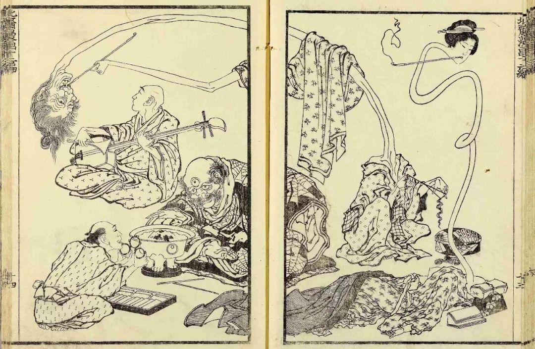 「北斋漫画」:浮世绘之外的葛饰北斋