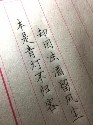 本是青灯不归客却因浊酒留风尘写字