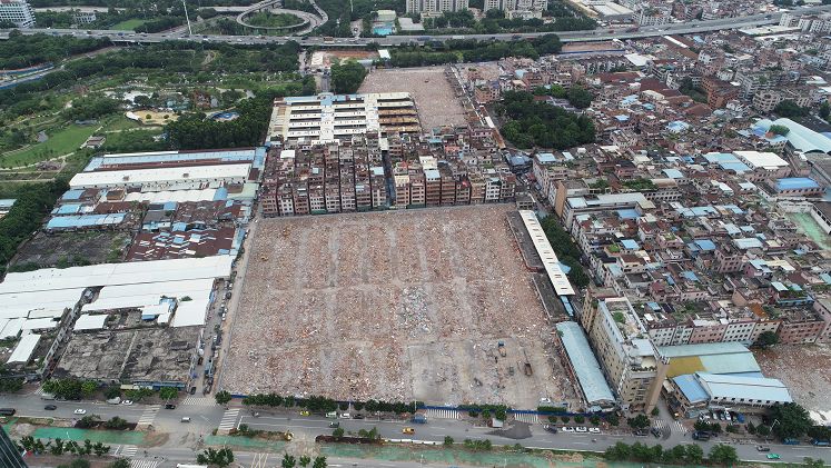 沥滘村旧改正式实施一个月拆除15万平建筑村民3年后可回迁