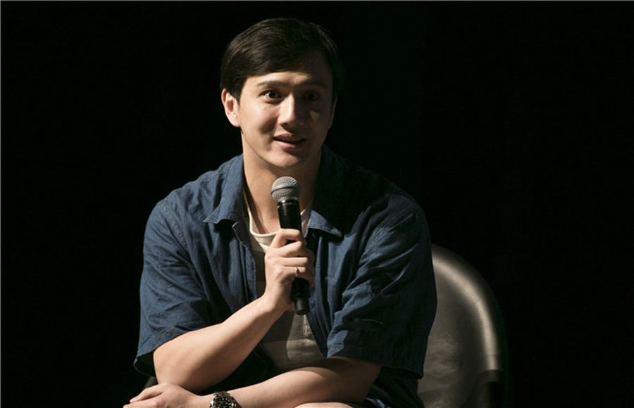 男主角洪常青饰演者代表马晓东