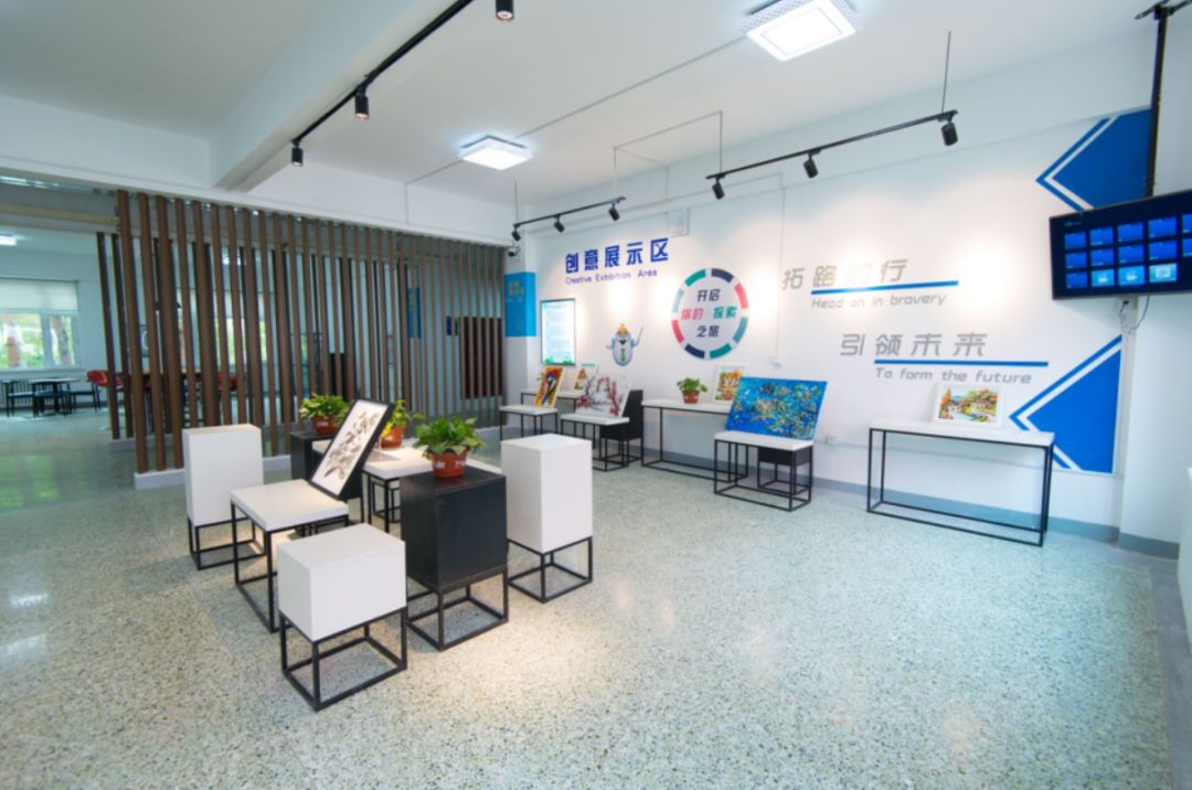 创意作品展示区,ppt演讲区,瑜伽,健美操及舞蹈排练区,社团活动区,军乐