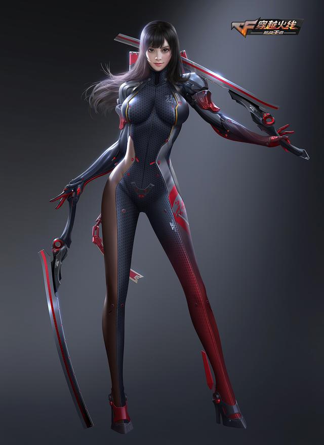 穿越火线创作的角色