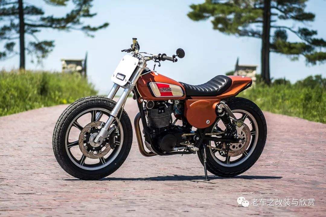 1977年雅馬哈xt500改裝欣賞