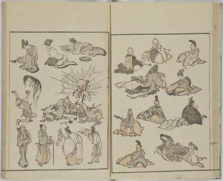 「北斋漫画」:浮世绘之外的葛饰北斋