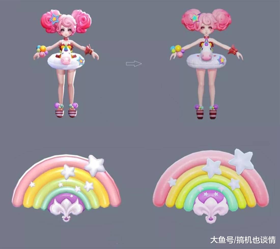 王者荣耀:萝莉小乔四款皮肤模型重做,美白瘦腿颜值翻倍