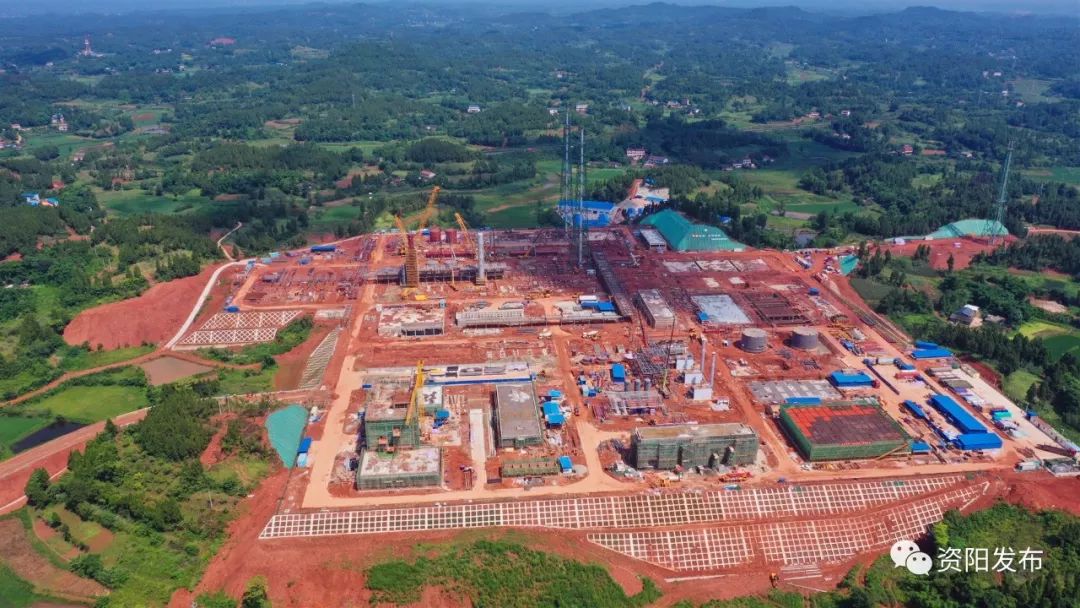 安岳天然气净化厂项目又有新进展一期预计10月投产